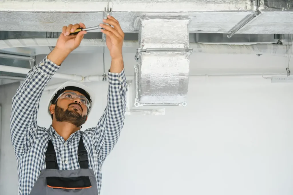 Duct leak